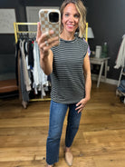 The Right Questions Striped Cap-Sleeve Top - Multiple Options-Staccato-Anna Kaytes Boutique, Women's Fashion Boutique in Grinnell, Iowa