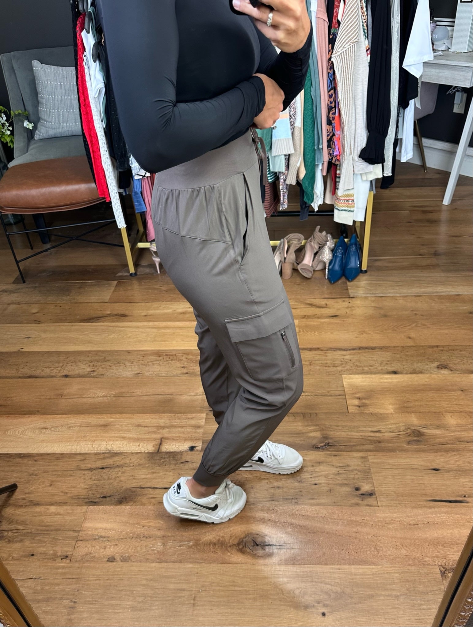 Move Mountains High-Waisted Capri Jogger With Pocket Detail - Multiple Options