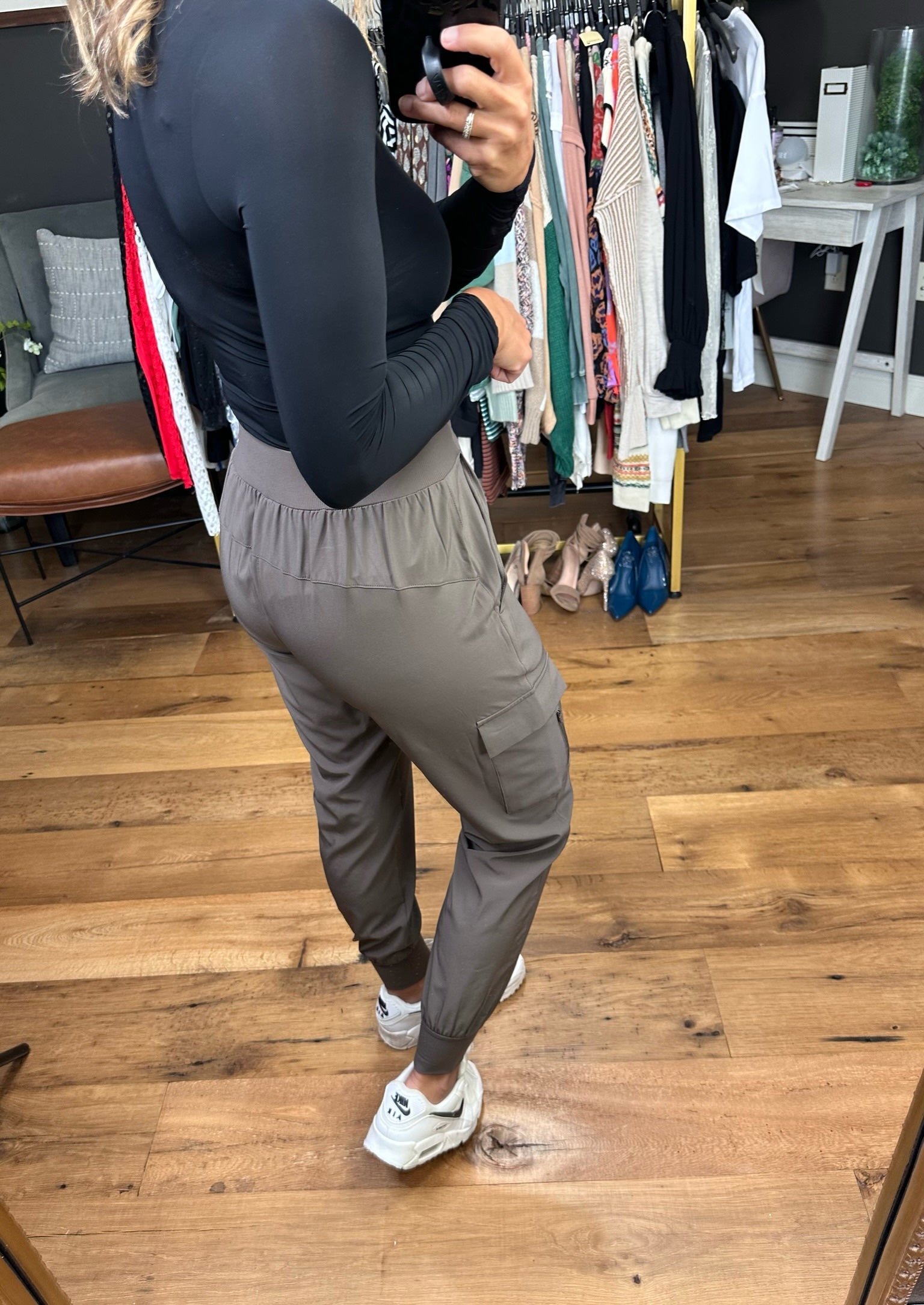 Move Mountains High-Waisted Capri Jogger With Pocket Detail - Multiple Options