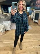 Around The Corner Hooded Shacket-Doe & Rae-Anna Kaytes Boutique, Women's Fashion Boutique in Grinnell, Iowa