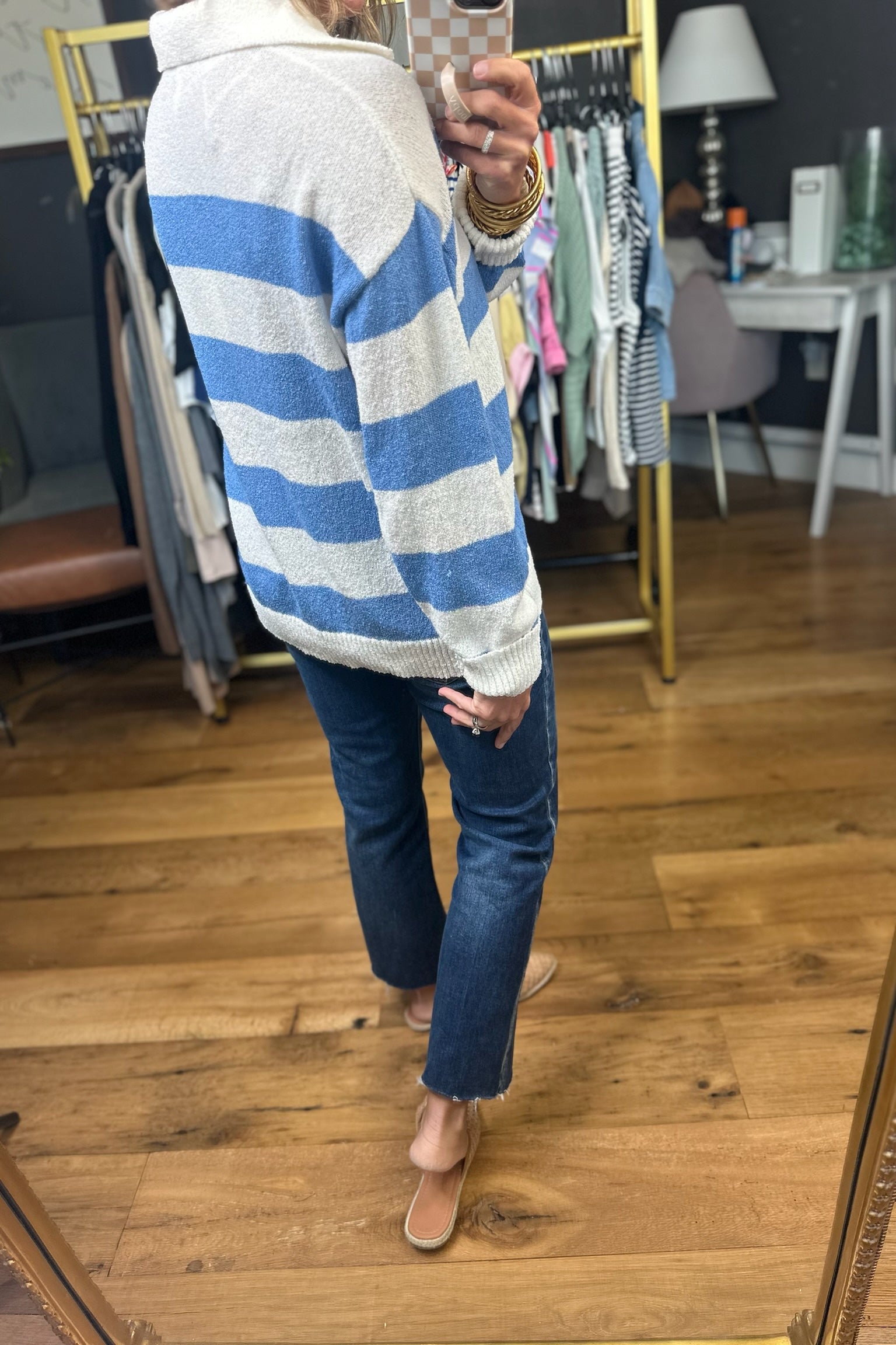 All Worthwhile Striped Sweater - Multiple Options-Wishlist-Anna Kaytes Boutique, Women's Fashion Boutique in Grinnell, Iowa