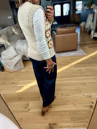 Inspired Feeling Crochet Knit Vest-Anniewear-Anna Kaytes Boutique, Women's Fashion Boutique in Grinnell, Iowa