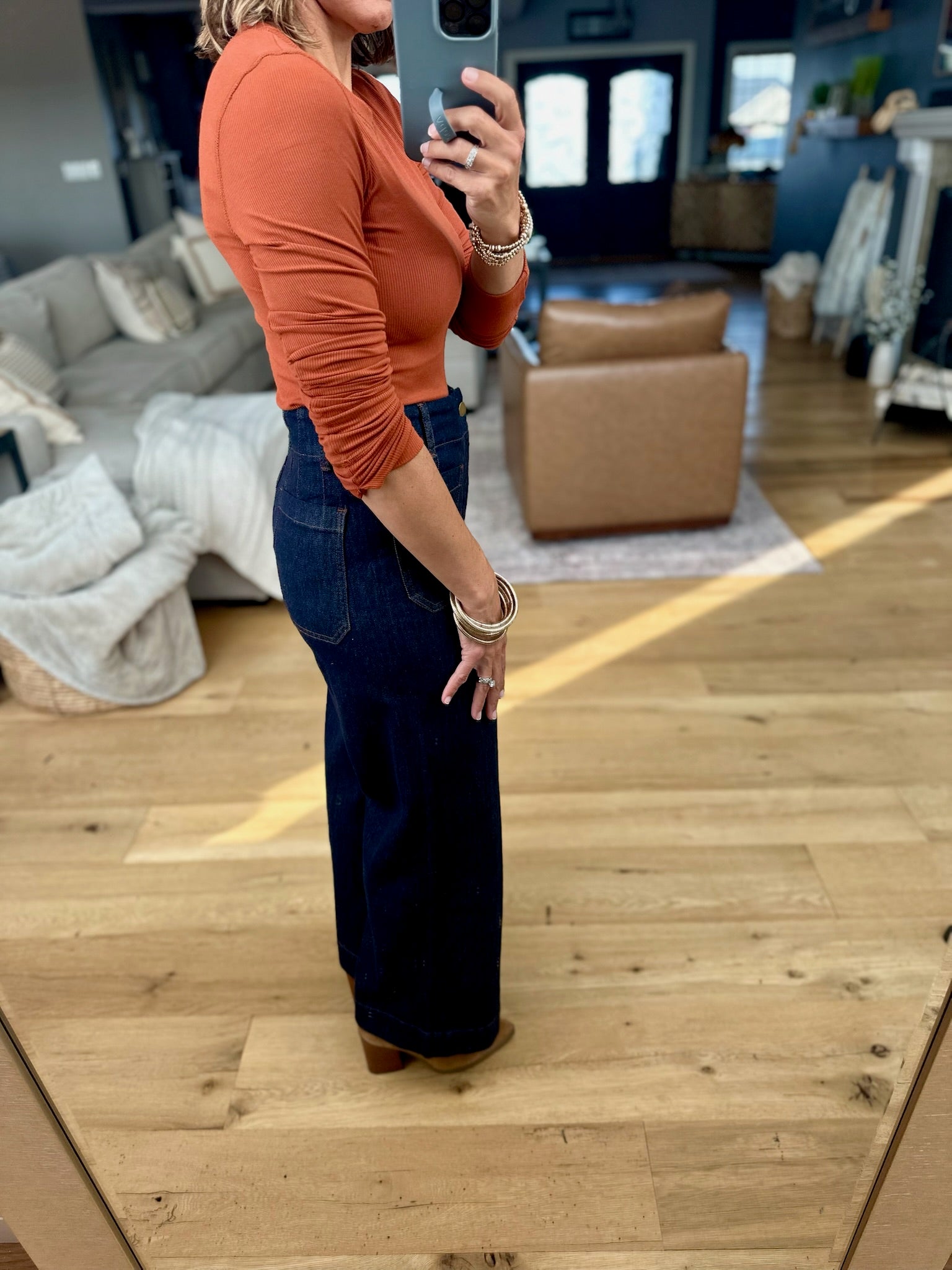 The Alex Soft Washed Straight High-Rise Denim-Eesome-Anna Kaytes Boutique, Women's Fashion Boutique in Grinnell, Iowa