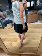 Walk On By Striped Dress - Cream/Black-Wishlist-Anna Kaytes Boutique, Women's Fashion Boutique in Grinnell, Iowa