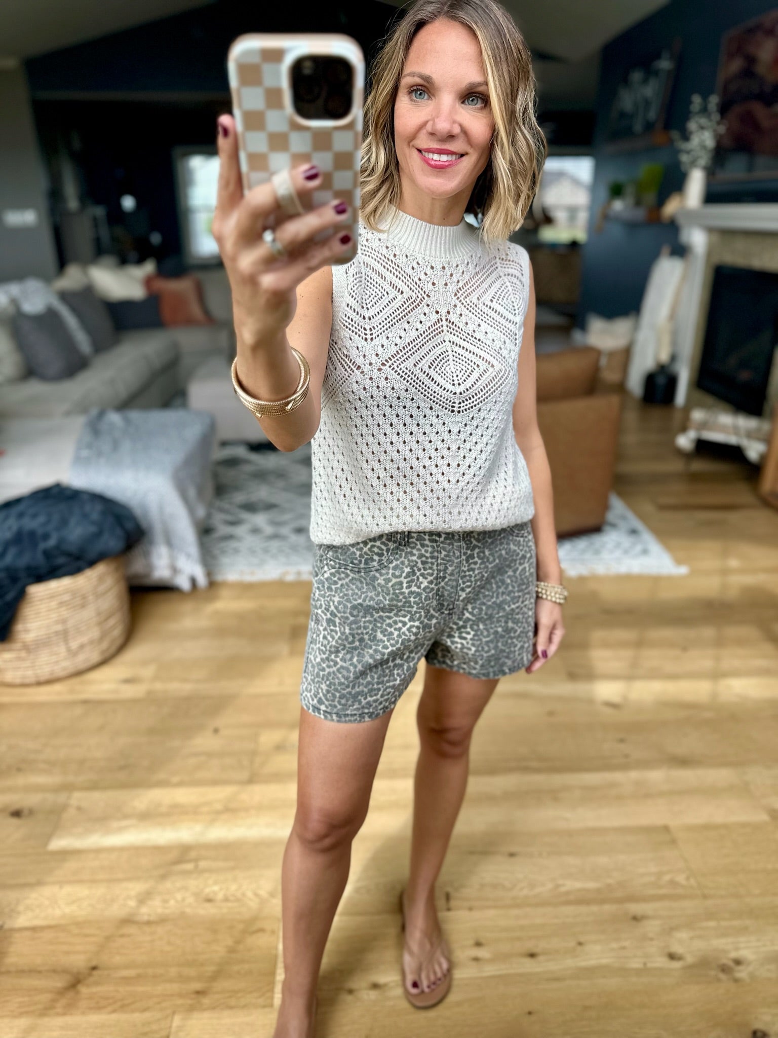 Jump Then Fall Knit Top - Cream-Fate-Anna Kaytes Boutique, Women's Fashion Boutique in Grinnell, Iowa