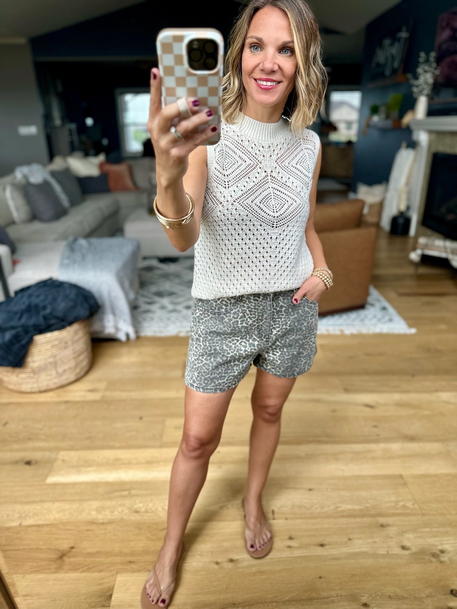 Jump Then Fall Knit Top - Cream-Fate-Anna Kaytes Boutique, Women's Fashion Boutique in Grinnell, Iowa