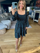 Any Way Possible Tiered Dress - Black-In Loom-Anna Kaytes Boutique, Women's Fashion Boutique in Grinnell, Iowa