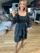 Any Way Possible Tiered Dress - Black-In Loom-Anna Kaytes Boutique, Women's Fashion Boutique in Grinnell, Iowa