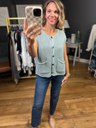 Any Other Reason Knit Button-Down Vest - Multiple Options-Wishlist-Anna Kaytes Boutique, Women's Fashion Boutique in Grinnell, Iowa