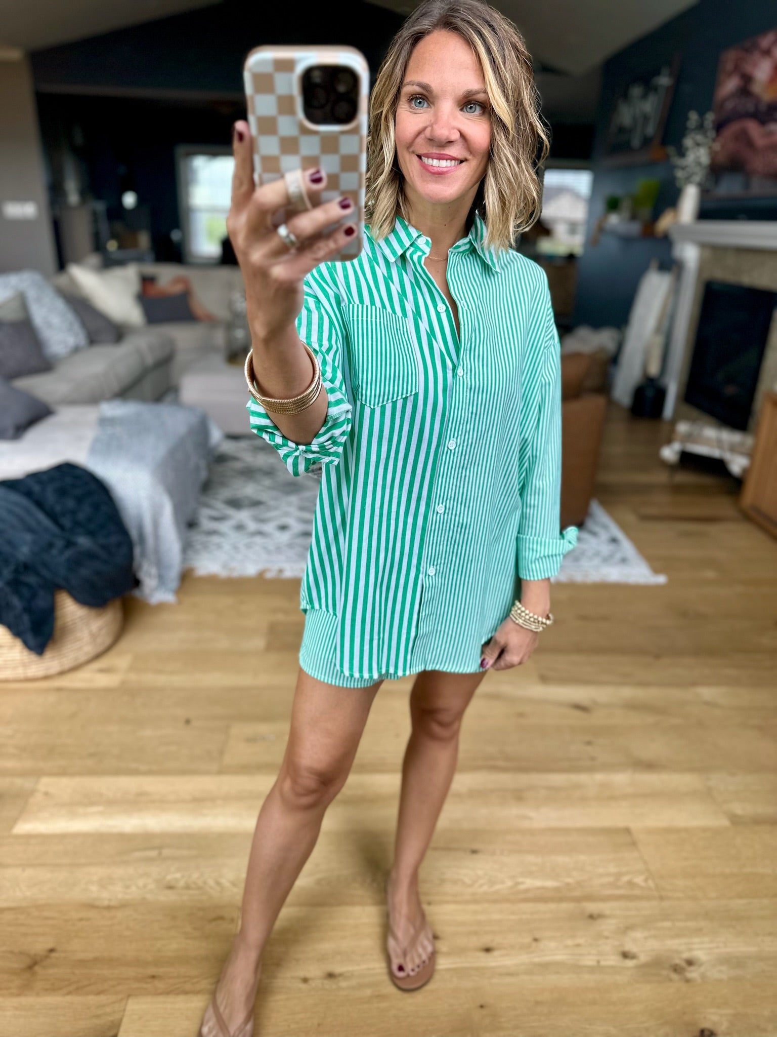 More Than Ever Contrasting Stripe Set - Multiple Options-Two Piece Set-Wishlist-Anna Kaytes Boutique, Women's Fashion Boutique in Grinnell, Iowa