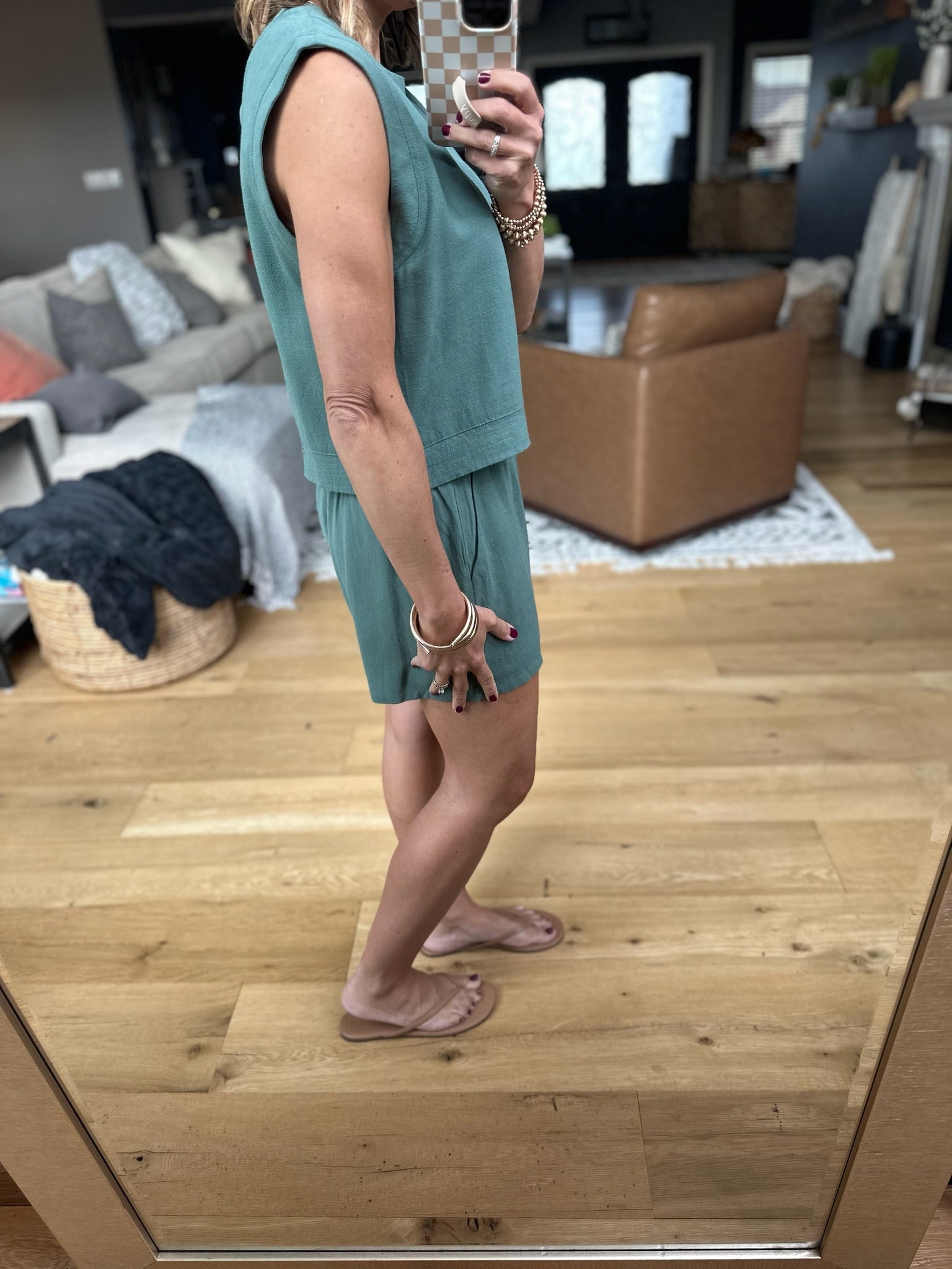 Where I'm From Two-Piece Set - Teal Green-Two Piece Set-Wishlist-Anna Kaytes Boutique, Women's Fashion Boutique in Grinnell, Iowa