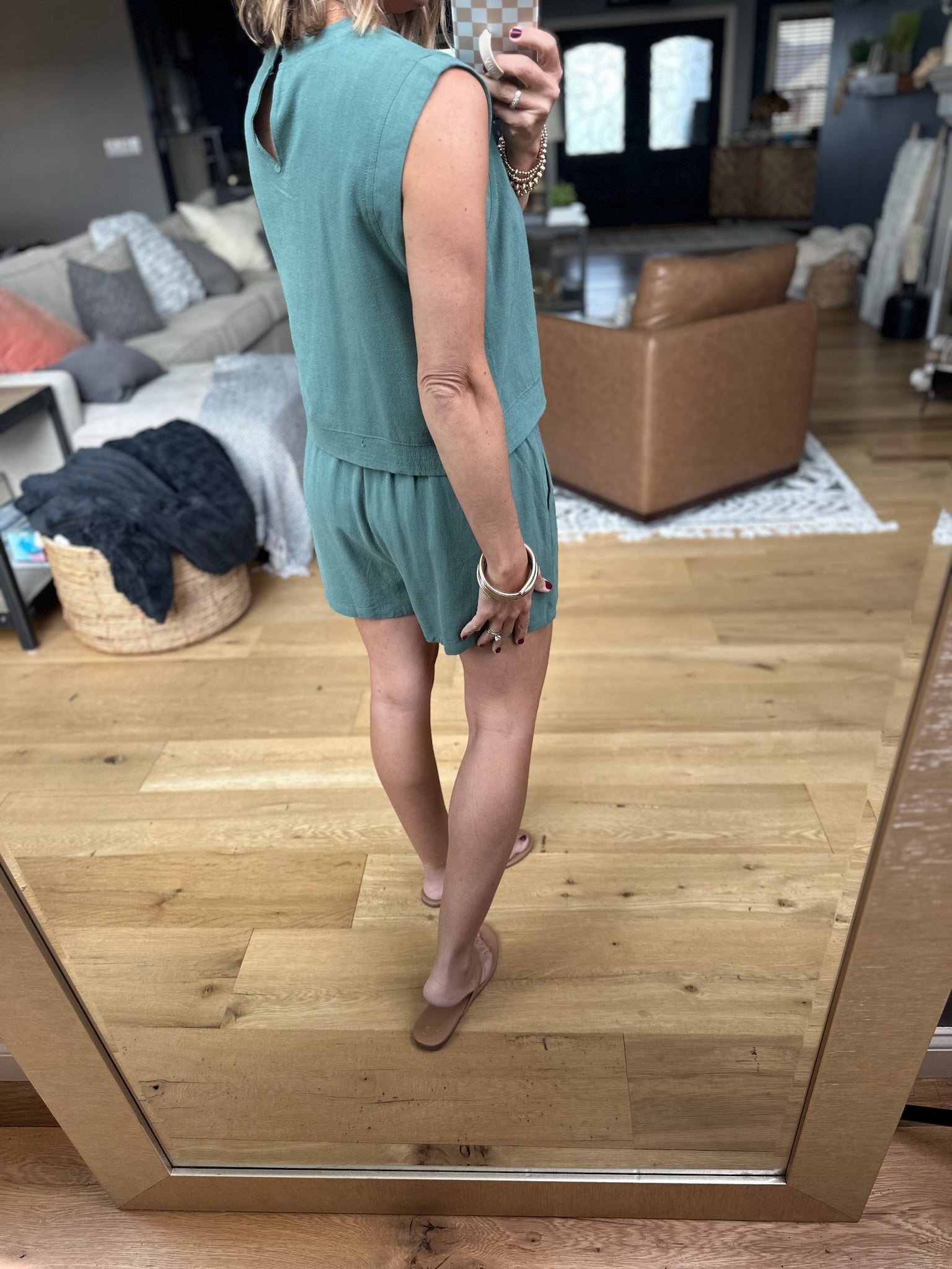 Where I'm From Two-Piece Set - Teal Green-Two Piece Set-Wishlist-Anna Kaytes Boutique, Women's Fashion Boutique in Grinnell, Iowa