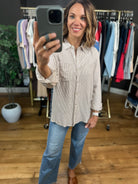 Spring Ahead Button-Down Top-Long Sleeves-be cool-Anna Kaytes Boutique, Women's Fashion Boutique in Grinnell, Iowa