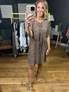 See Through Me Animal Print Dress - Black Multi-Jodifl-Anna Kaytes Boutique, Women's Fashion Boutique in Grinnell, Iowa