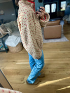 Take My Heart Patterned Oversized Pullover-Wishlist-Anna Kaytes Boutique, Women's Fashion Boutique in Grinnell, Iowa