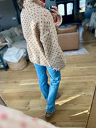 Take My Heart Patterned Oversized Pullover-Wishlist-Anna Kaytes Boutique, Women's Fashion Boutique in Grinnell, Iowa