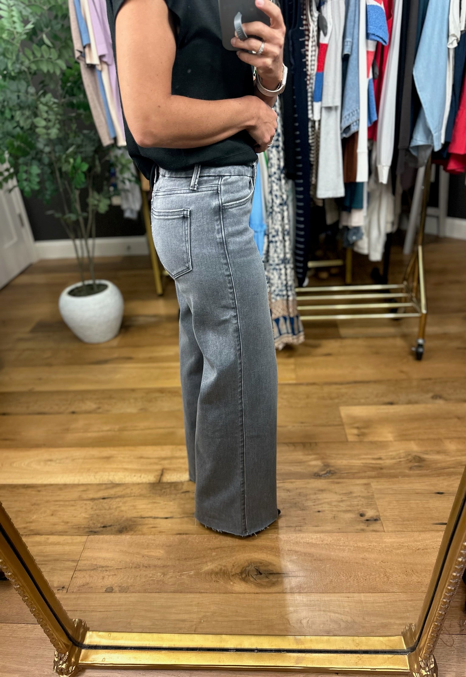 The Alice 2.0 Mid-Rise Wide-Leg Denim-Jeans-Vervet-Anna Kaytes Boutique, Women's Fashion Boutique in Grinnell, Iowa