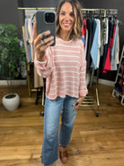 Right Moments Striped Knit-Sweaters-Wishlist-Anna Kaytes Boutique, Women's Fashion Boutique in Grinnell, Iowa
