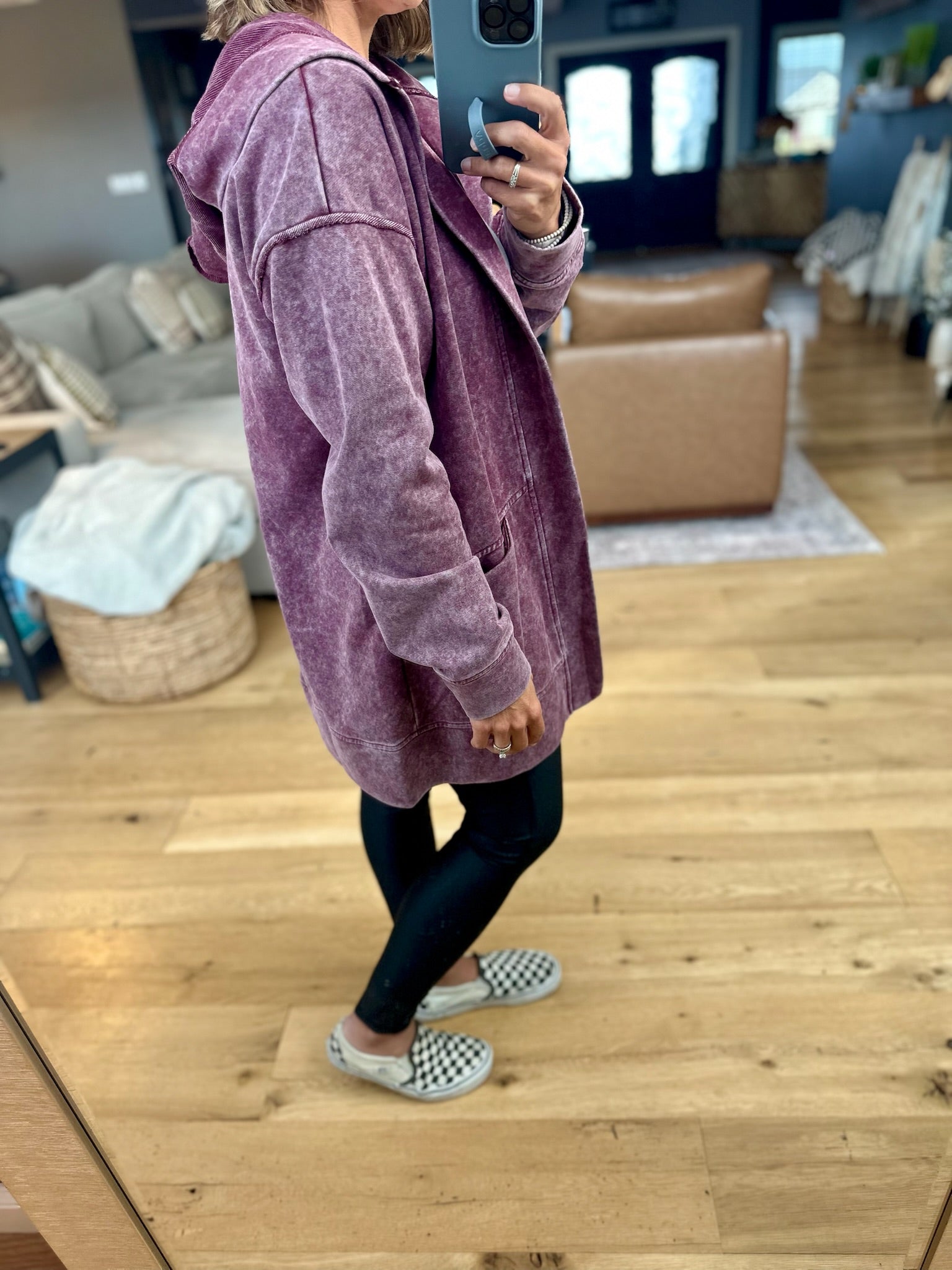 Rising Up Washed Pocket Cardigan-Staccato-Anna Kaytes Boutique, Women's Fashion Boutique in Grinnell, Iowa