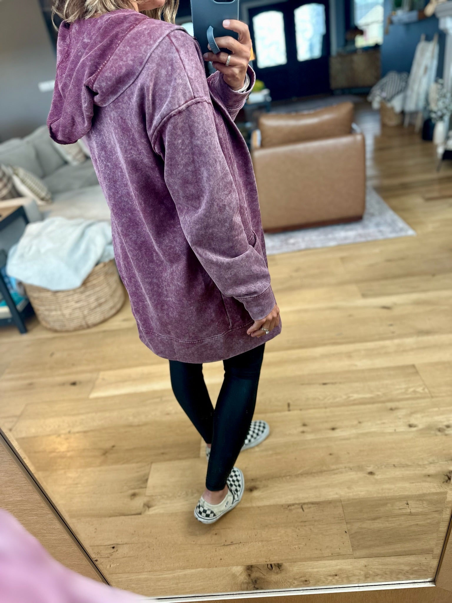 Rising Up Washed Pocket Cardigan-Staccato-Anna Kaytes Boutique, Women's Fashion Boutique in Grinnell, Iowa