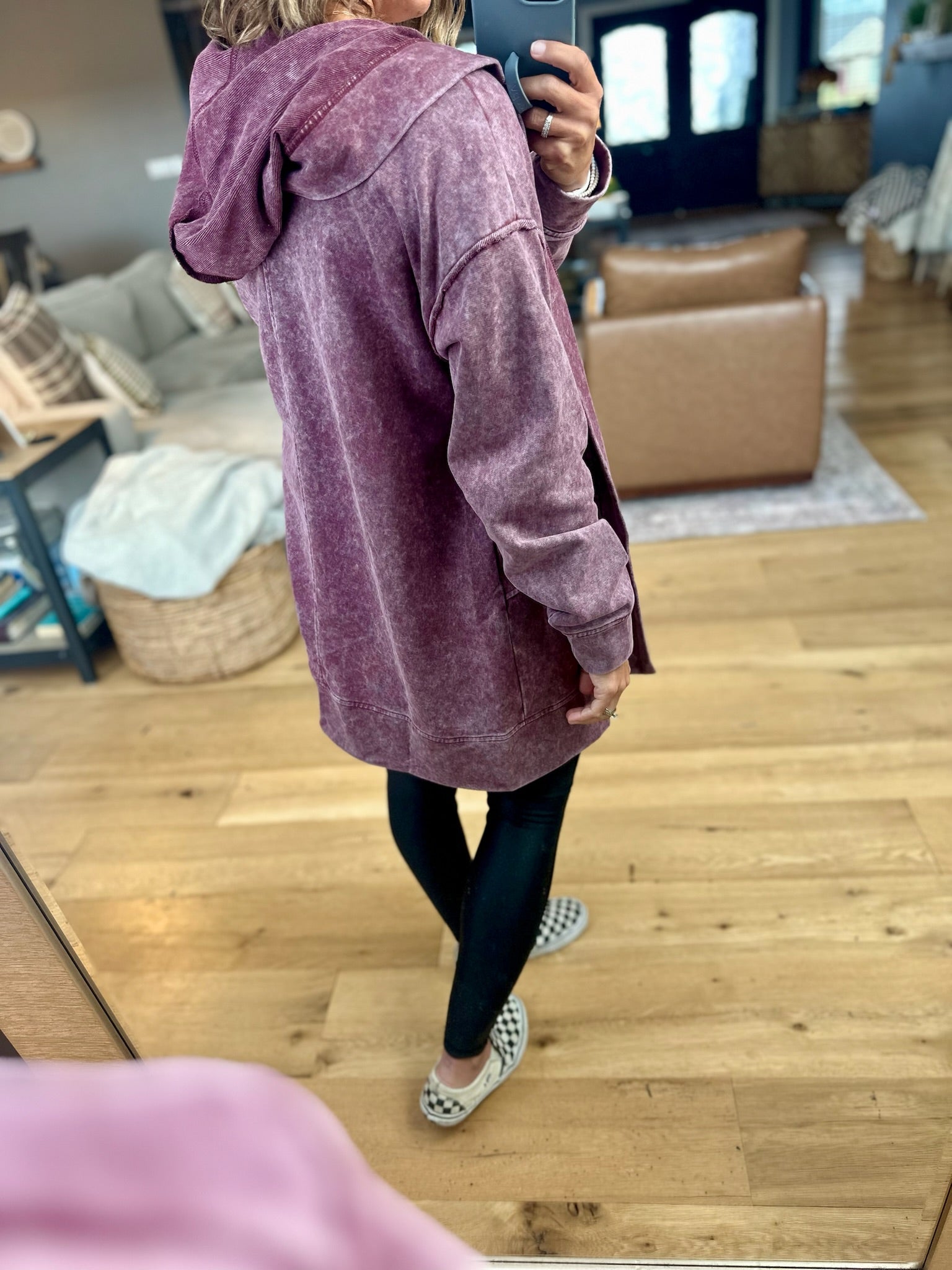 Rising Up Washed Pocket Cardigan-Staccato-Anna Kaytes Boutique, Women's Fashion Boutique in Grinnell, Iowa