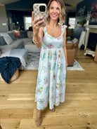Summer Glory Floral Dress - Ivory-Blu Pepper-Anna Kaytes Boutique, Women's Fashion Boutique in Grinnell, Iowa