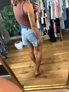The Anna Cropped Ribbed Tank-Sleeveless-Wishlist-Anna Kaytes Boutique, Women's Fashion Boutique in Grinnell, Iowa
