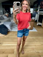 Fix You Washed Crew Top-Thread & Supply-Anna Kaytes Boutique, Women's Fashion Boutique in Grinnell, Iowa
