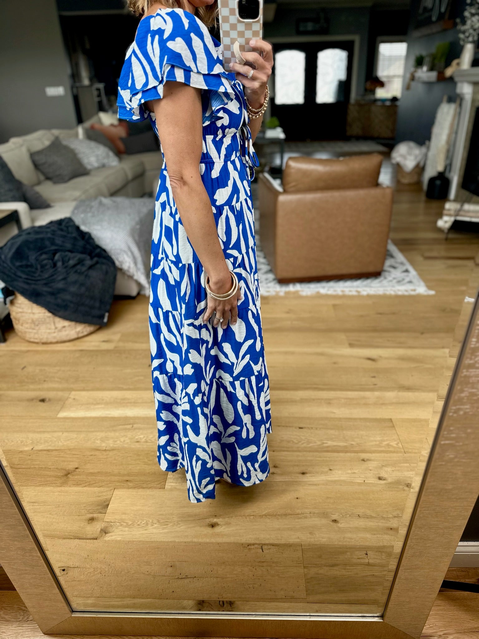 Just The Beginning Pocket Dress - Royal-THML-Anna Kaytes Boutique, Women's Fashion Boutique in Grinnell, Iowa