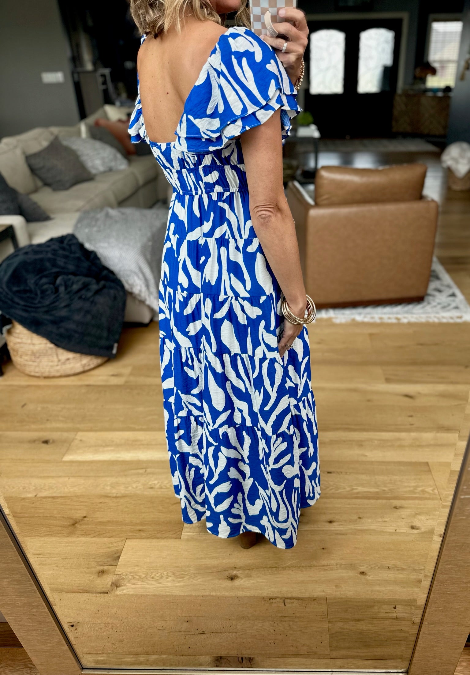 Just The Beginning Pocket Dress - Royal-THML-Anna Kaytes Boutique, Women's Fashion Boutique in Grinnell, Iowa