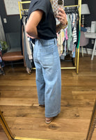 The Ophelia Wide-Leg Denim-Eesome-Anna Kaytes Boutique, Women's Fashion Boutique in Grinnell, Iowa