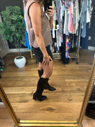 Just Getting Started Studded Top-Sleeveless-She & Sky-Anna Kaytes Boutique, Women's Fashion Boutique in Grinnell, Iowa