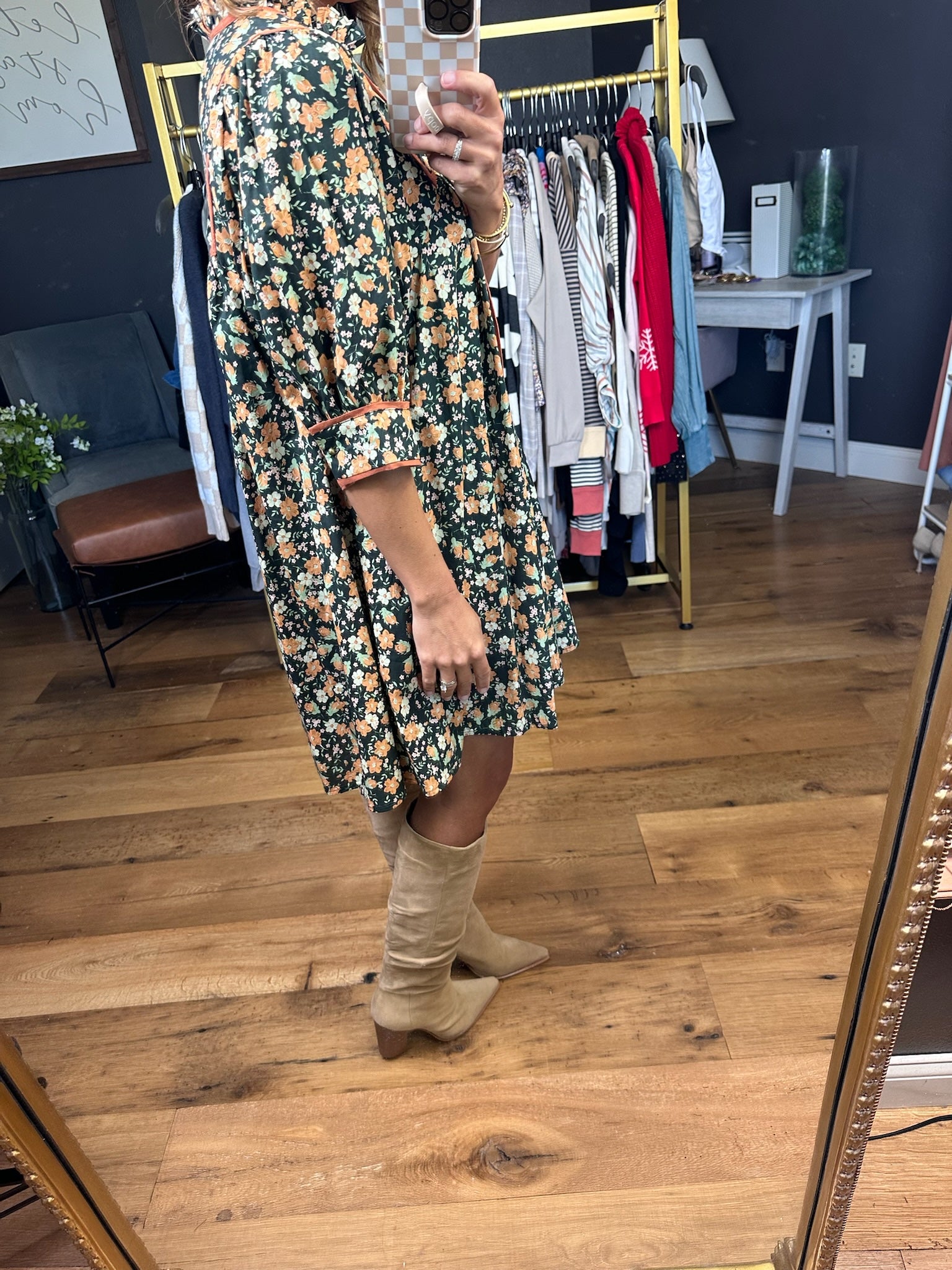 Know The One Floral Dress - Multiple Options-Entro-Anna Kaytes Boutique, Women's Fashion Boutique in Grinnell, Iowa