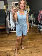 Just Having Fun Denim Romper-Wishlist-Anna Kaytes Boutique, Women's Fashion Boutique in Grinnell, Iowa