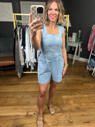 Just Having Fun Denim Romper-Wishlist-Anna Kaytes Boutique, Women's Fashion Boutique in Grinnell, Iowa