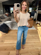 Halfway There Flutter Sleeve Top - Multiple Options-Les Amis-Anna Kaytes Boutique, Women's Fashion Boutique in Grinnell, Iowa