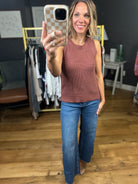 For You and Me Sleeveless Knit Top - Burlwood-Wishlist-Anna Kaytes Boutique, Women's Fashion Boutique in Grinnell, Iowa