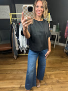 Run This Show Drop-Sleeve Top - Black-Jodifl-Anna Kaytes Boutique, Women's Fashion Boutique in Grinnell, Iowa