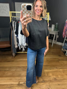 Run This Show Drop-Sleeve Top - Black-Jodifl-Anna Kaytes Boutique, Women's Fashion Boutique in Grinnell, Iowa