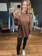 Fall Roadtrip Ribbed Crewneck Sweatshirt - Multiple Options-Wishlist-Anna Kaytes Boutique, Women's Fashion Boutique in Grinnell, Iowa