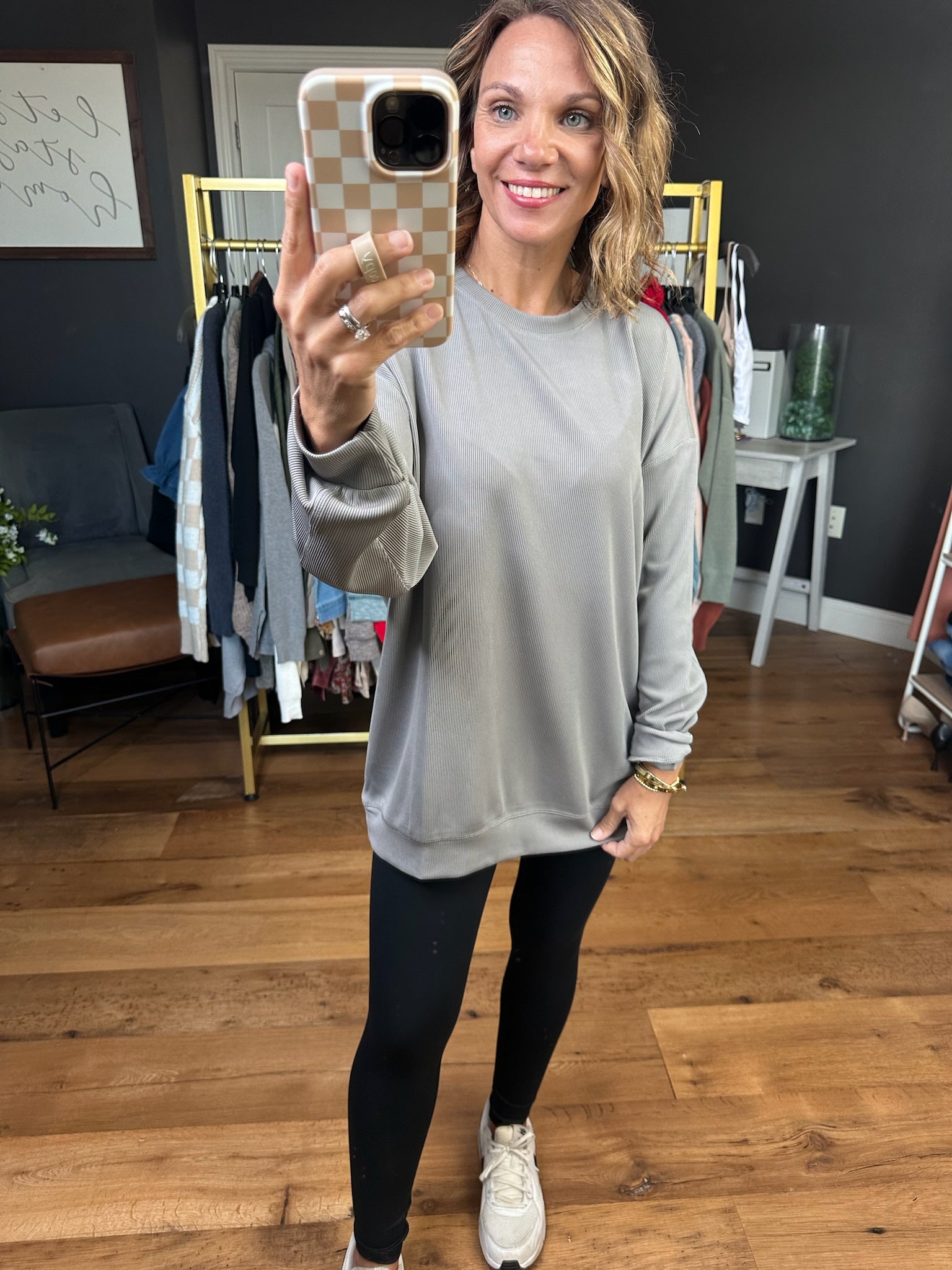 Fall Roadtrip Ribbed Crewneck Sweatshirt - Multiple Options-Wishlist-Anna Kaytes Boutique, Women's Fashion Boutique in Grinnell, Iowa