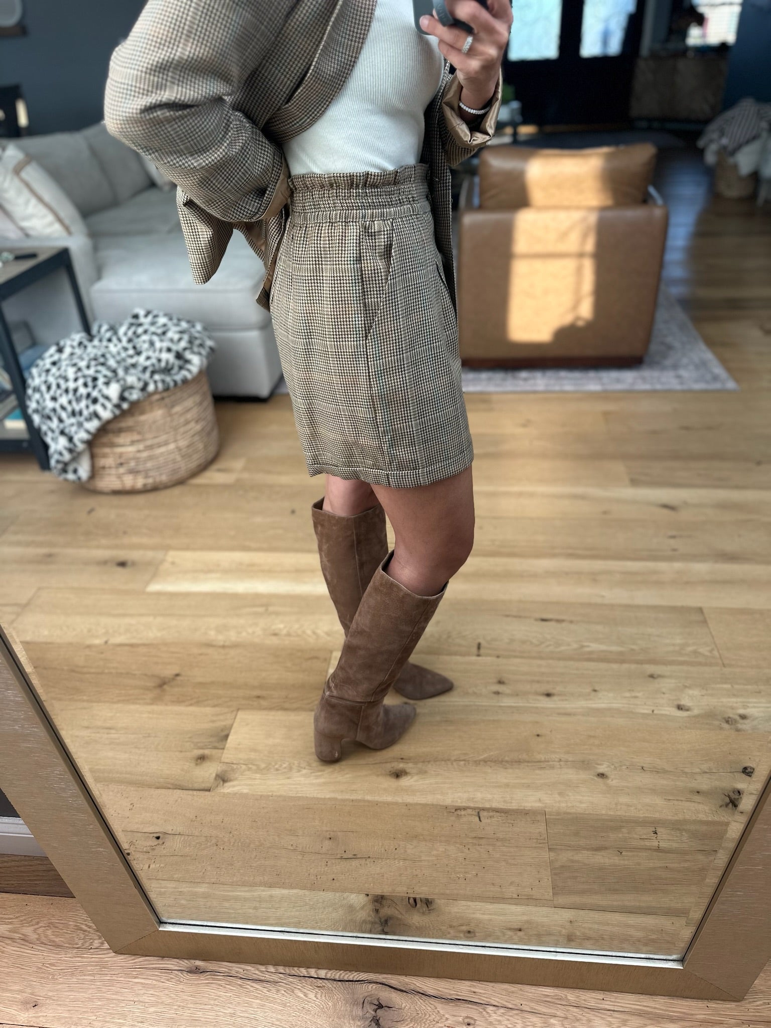 Back to Business Blazer + Short Set-Skies Are Blue-Anna Kaytes Boutique, Women's Fashion Boutique in Grinnell, Iowa