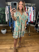 Down My Path Shift Dress-Dresses-Umgee-Anna Kaytes Boutique, Women's Fashion Boutique in Grinnell, Iowa