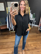 Express Yourself Button-Down Dolman Top - Multiple Options-Bucketlist-Anna Kaytes Boutique, Women's Fashion Boutique in Grinnell, Iowa