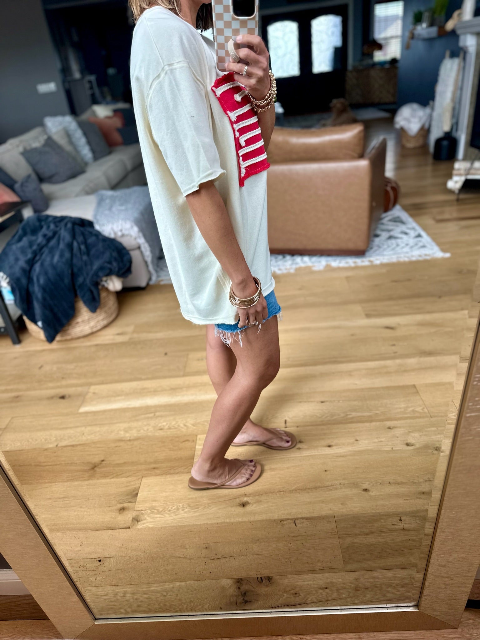 Flying Free Knit Top - Ecru-Easel-Anna Kaytes Boutique, Women's Fashion Boutique in Grinnell, Iowa