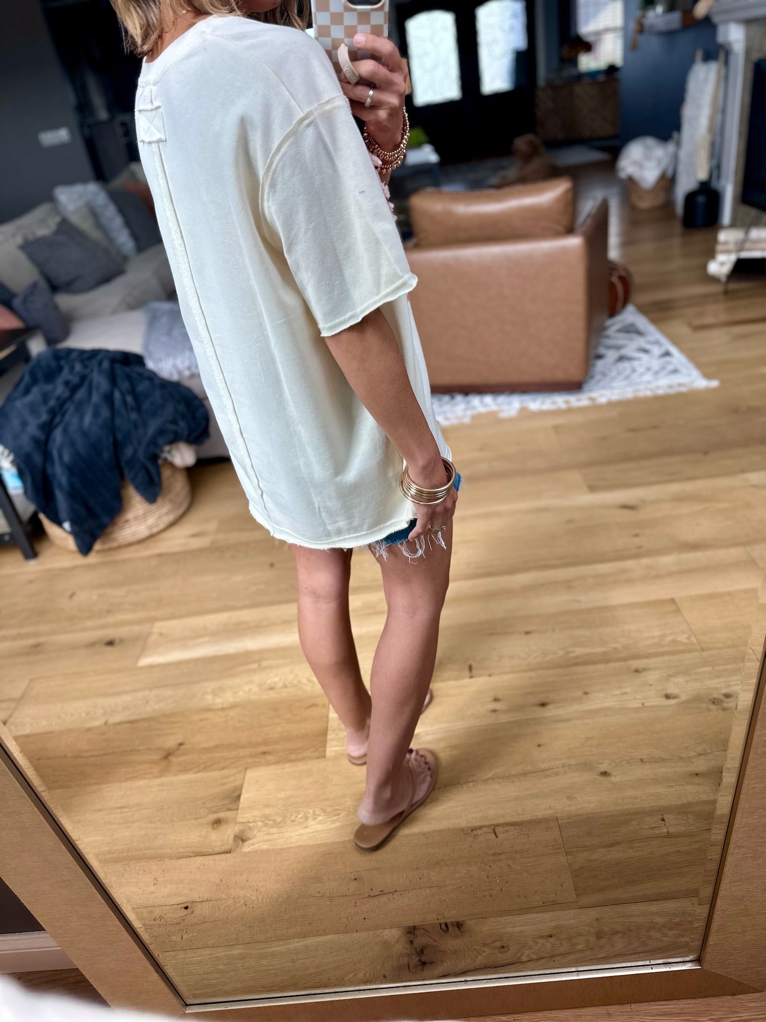 Flying Free Knit Top - Ecru-Easel-Anna Kaytes Boutique, Women's Fashion Boutique in Grinnell, Iowa