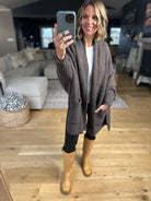 Cozy Intentions Pocket Cardigan-Sweaters-Blu Ivy-Anna Kaytes Boutique, Women's Fashion Boutique in Grinnell, Iowa