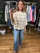 The Right Time Striped Knit-Sweaters-She & Sky-Anna Kaytes Boutique, Women's Fashion Boutique in Grinnell, Iowa