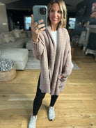 Cozy Intentions Pocket Cardigan-Sweaters-Blu Ivy-Anna Kaytes Boutique, Women's Fashion Boutique in Grinnell, Iowa