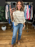 The Right Time Striped Knit-Sweaters-She & Sky-Anna Kaytes Boutique, Women's Fashion Boutique in Grinnell, Iowa